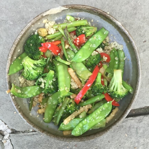 Springtime Veggie Stir-Fry