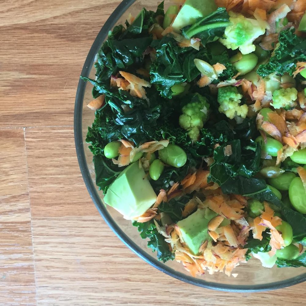 Green on Green on Green Buddha Bowl