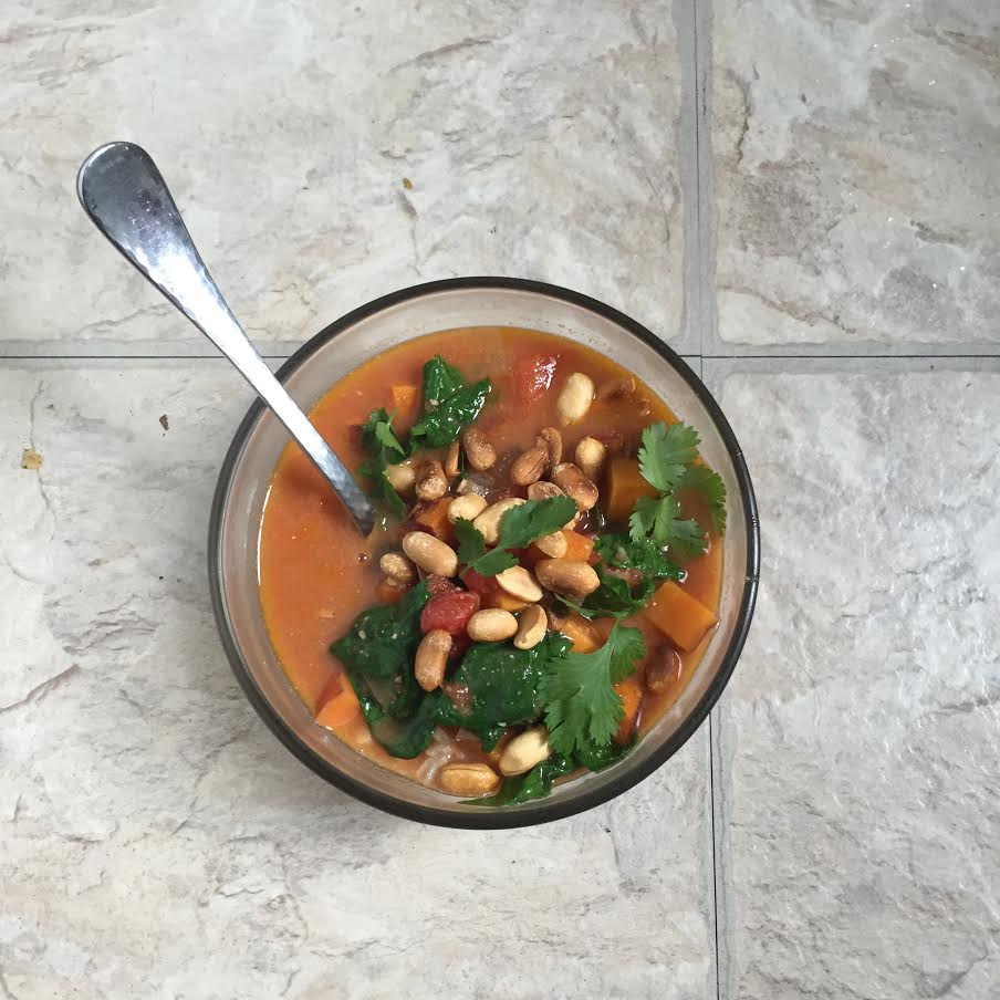 Sweet Potato Peanut Stew