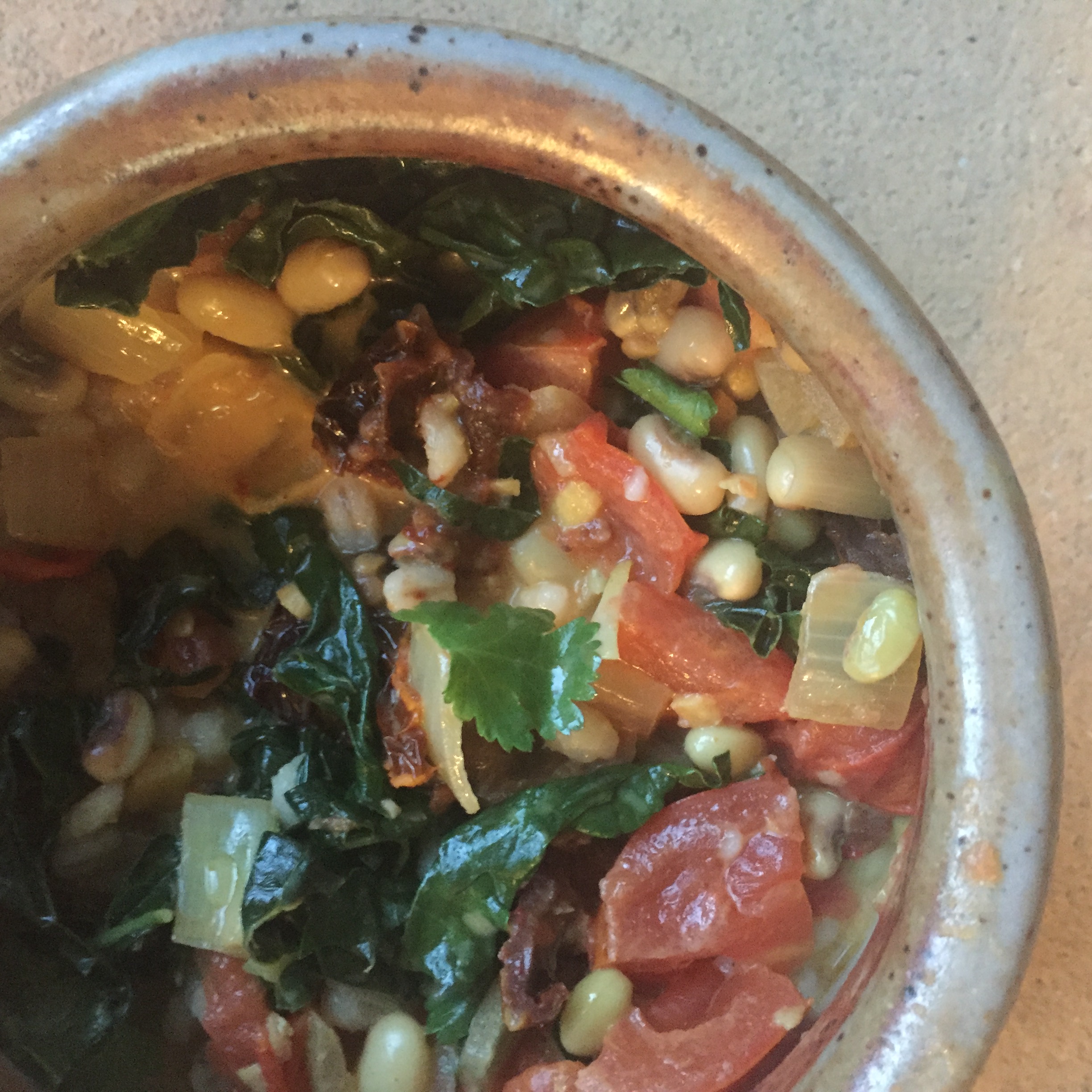 Spicy Black-Eyed Pea Stew