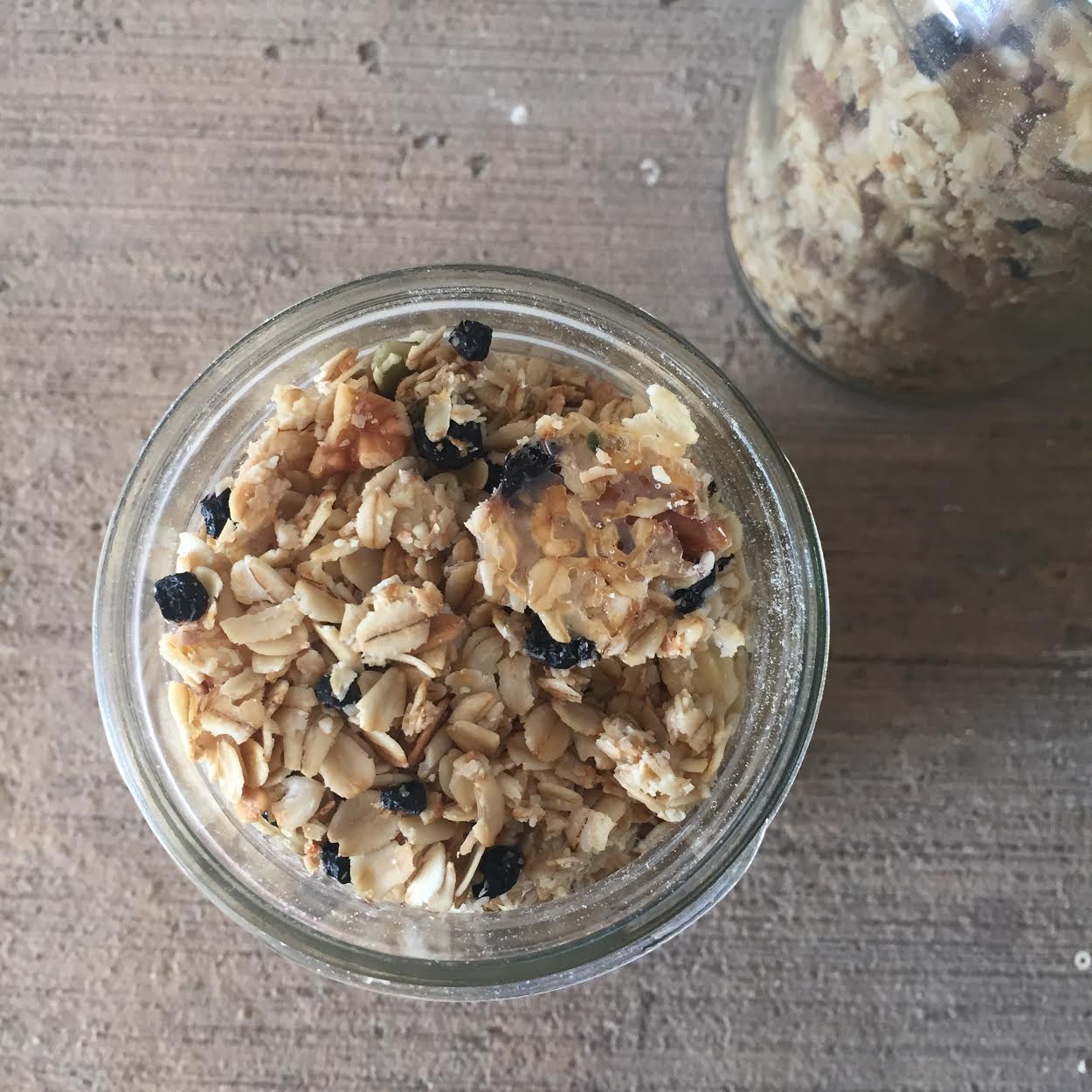 Blueberry Walnut Granola