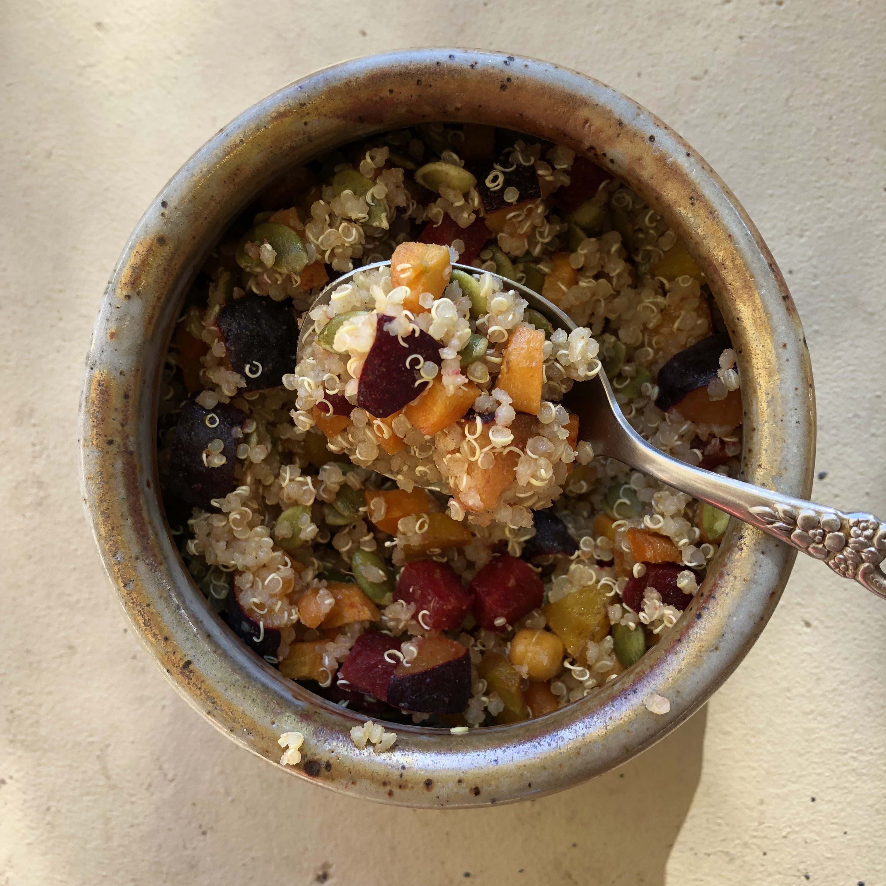 Tale of Two Beets Quinoa Salad