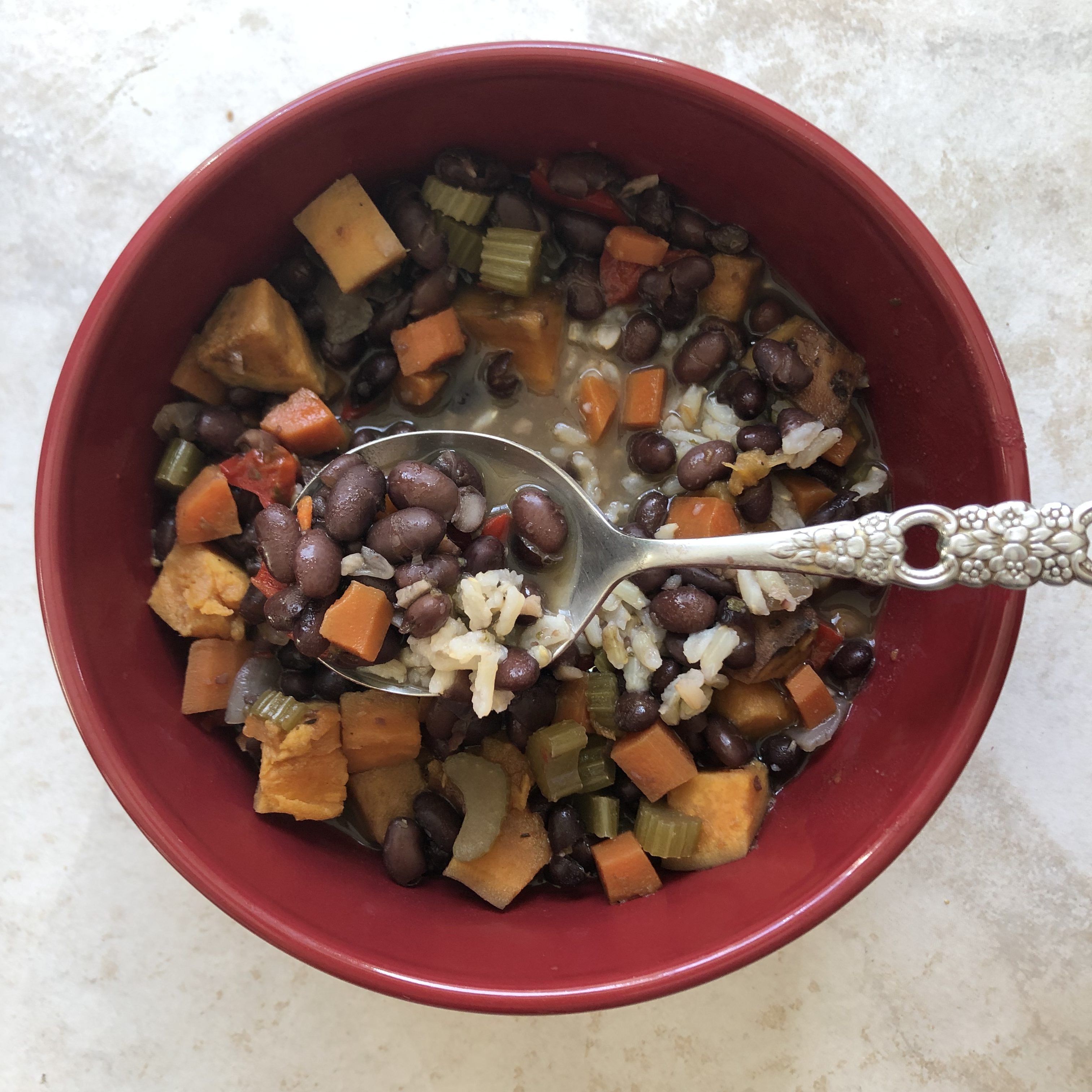 Black Bean Veggie Soup