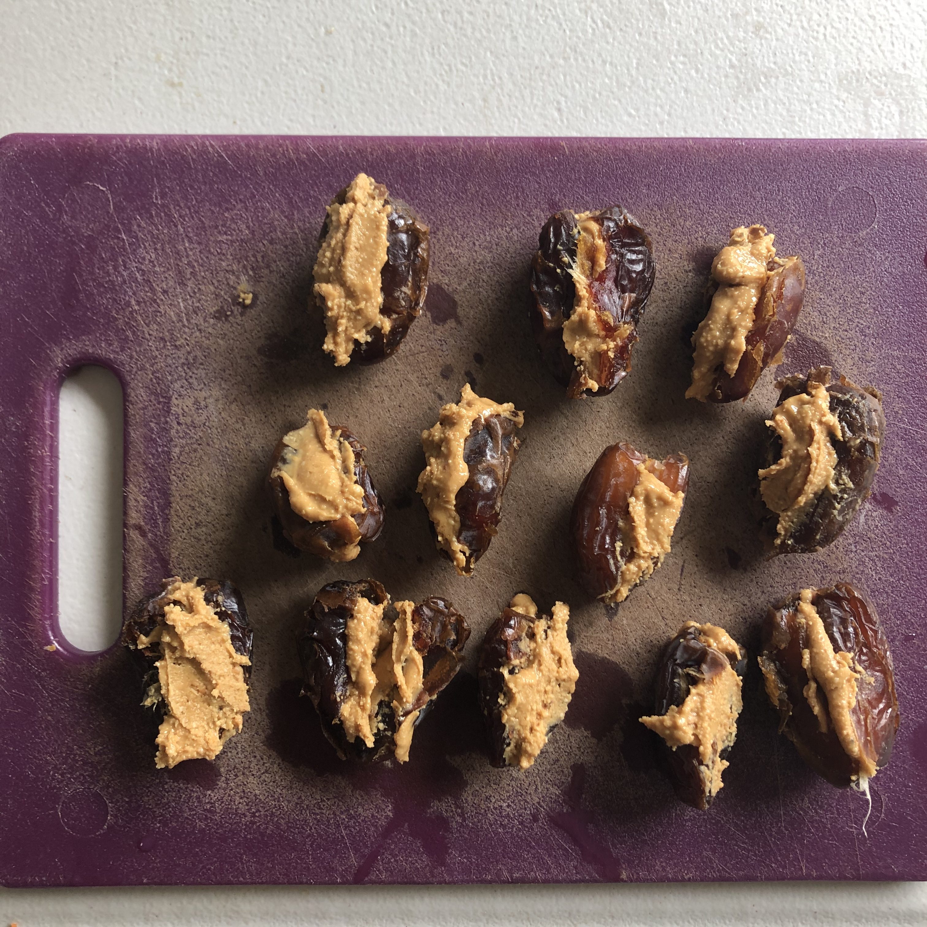 2-Ingredient Dessert Snack: Dates and Peanut Butter