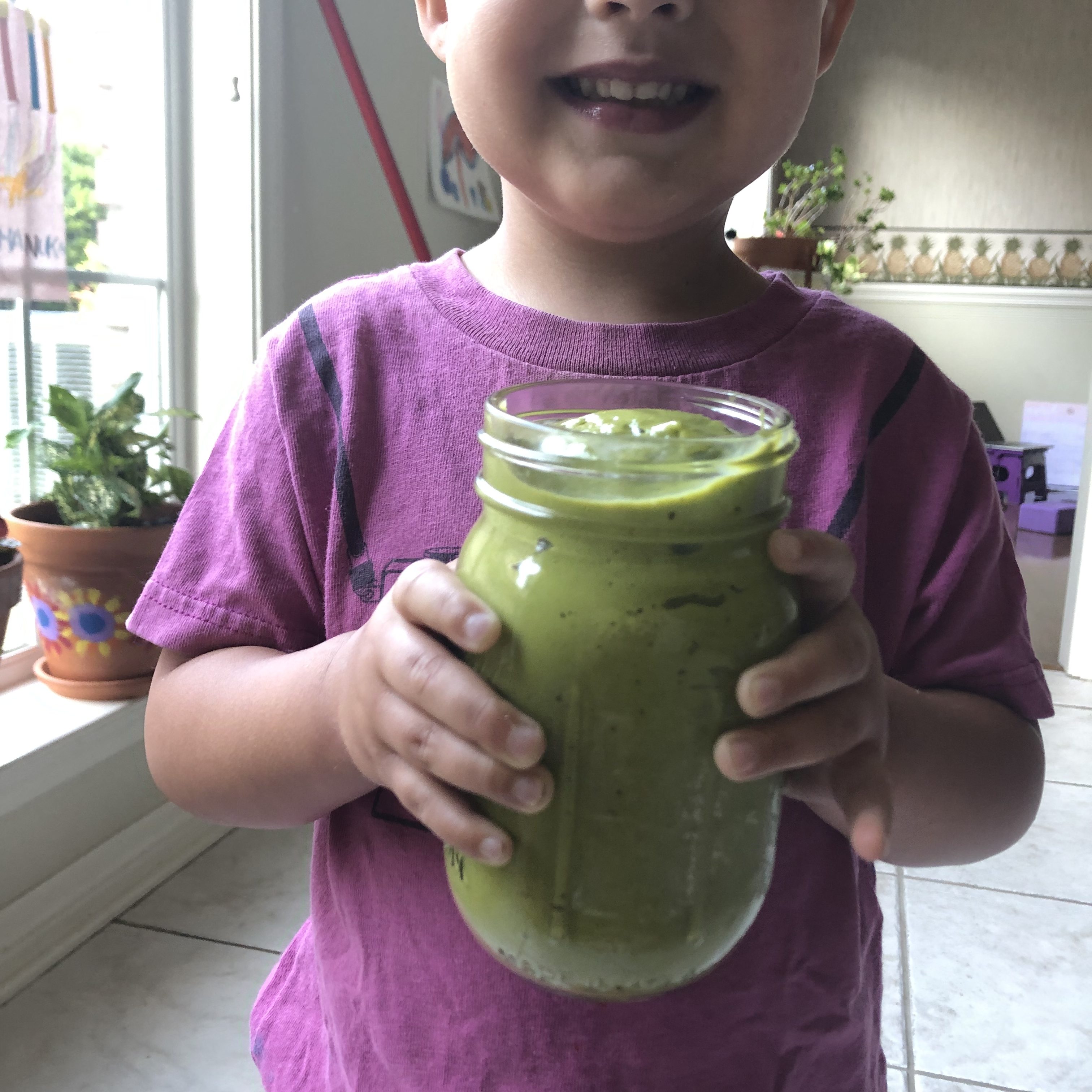 Mango Mint Green Smoothie