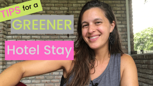 tips for a greener hotel stay