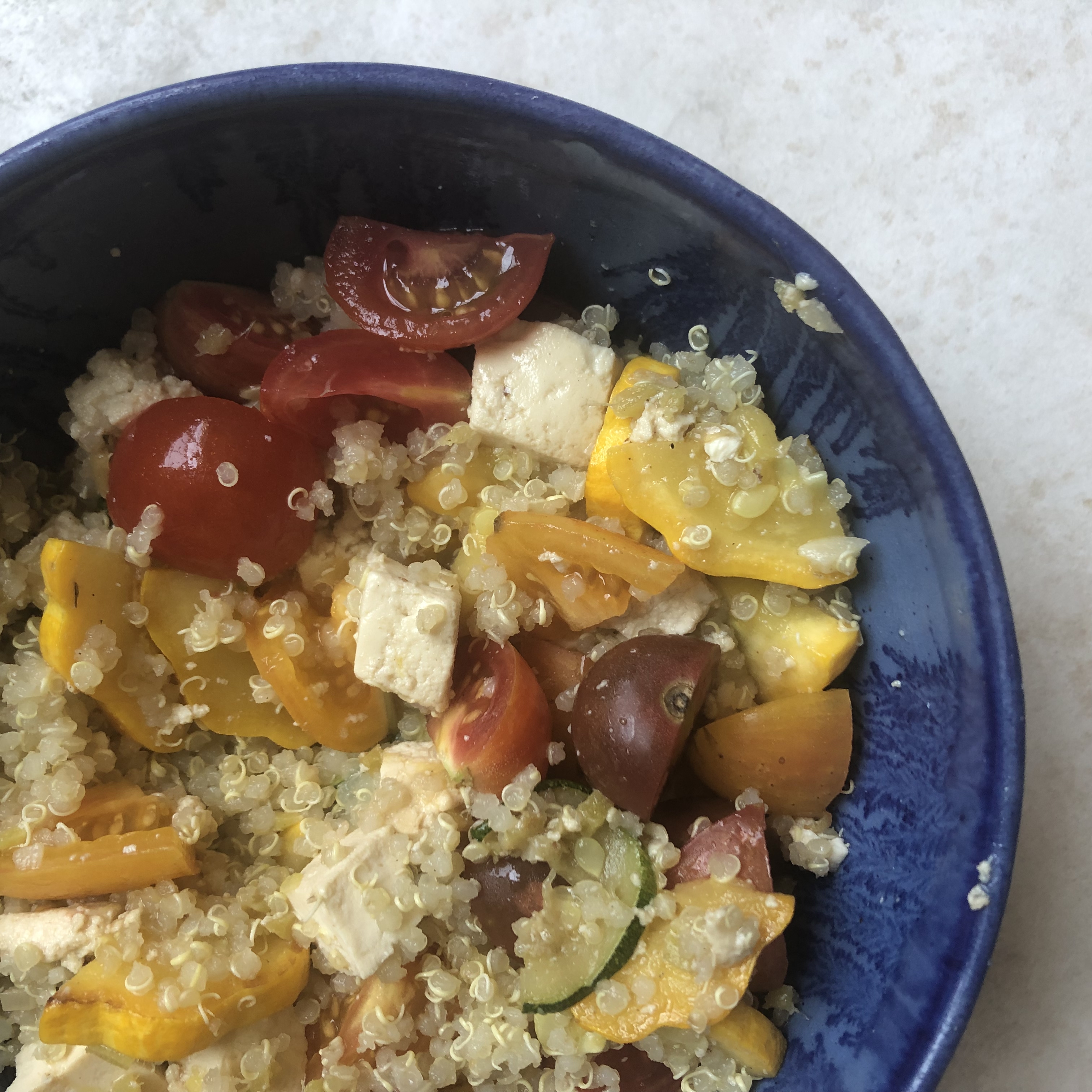 lemon ginger tofu