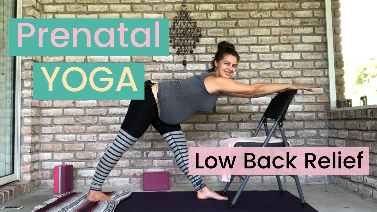 Yoga for Low Back Relief During Pregnancy