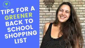 green your back to school shopping list