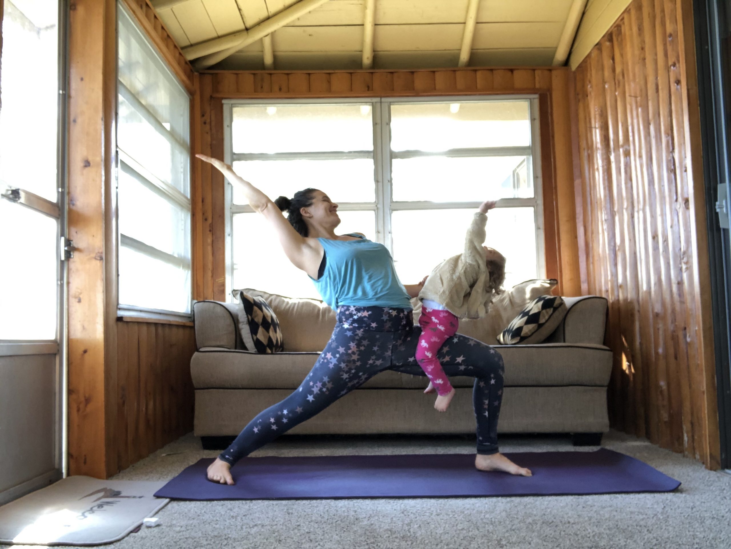 Yoga with a Toddler